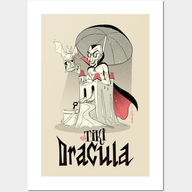 Tiki Dracula Wall Art by adiartworks.com